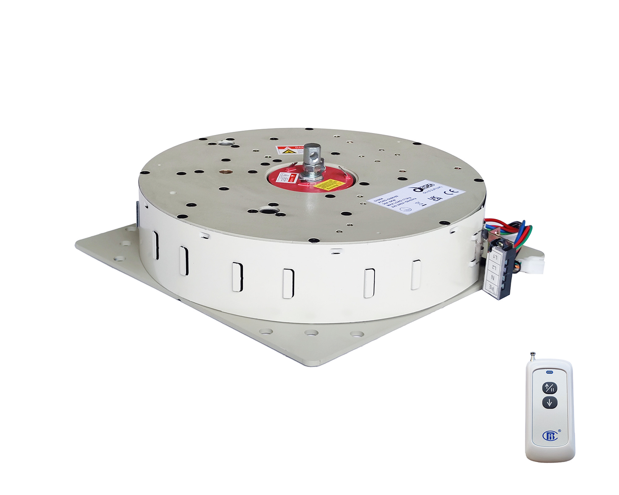 D0994  Newton 350mm, Remote Control Chandelier Winch c/w 6m Wire For Lowering Remote Control Chandeliers, Max Load 10-150kg (ONLY TESTED FOR OUR PRODUCTS)